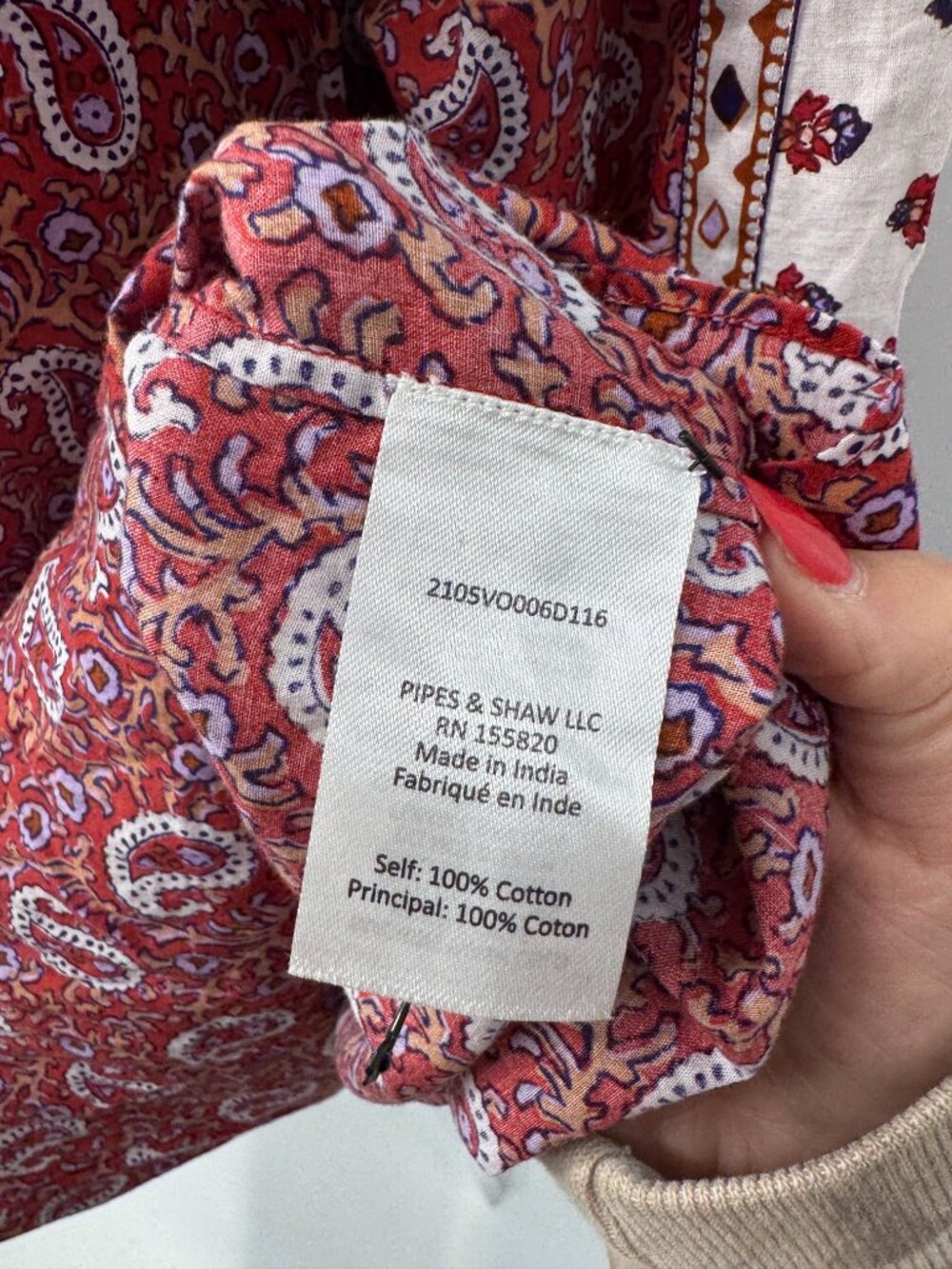 Veronica Beard Jesila Paisely Cotton Mini Dress Size S - Picture 7 of 12